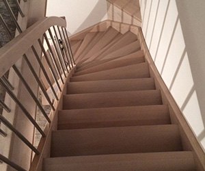 LED beleuchtete Treppen